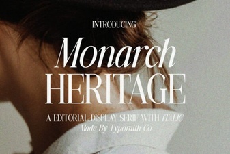 Monarch Heritage Font: Elegance for Creative Projects